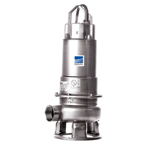 Bomba Submersivel Ebara DW 1506 1,5Cv Rotor de 92mm Trifasico IP68 380V